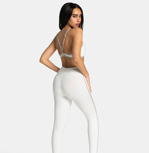 New Fashion High Waisted Yoga <b>Leggings</b> Solid Color Women Scrunch Butt <b>Seamless</b> <b>Leggings</b> - Product Image 4
