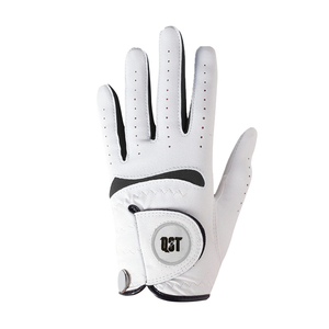 Premium Quality Custom Logo Cabretta Leather Golf Gloves Non-Slip <b>Hook</b> Loop Closure Men Travel Fishing Sports Outdoor Use Hands - Product Image 6
