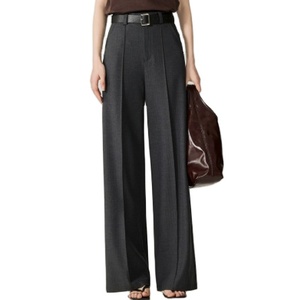 Pantalon formel d'hiver en polaire pour femme, anti-boulochage, respirant, avec logo personnalisé imprimé, 100 % coton, fermeture à cordon - Product Image 3