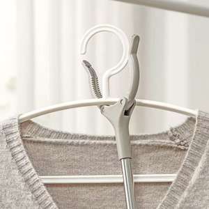 Ramasseur de déchets pliable en acier inoxydable de 83 cm - Léger et robuste pour la collecte des déchets domestiques et aide à la mobilité - Product Image 6