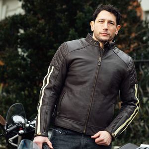 Factory Wholesale <b>Cheap</b> Price Men's Biker Leather <b>Jacket</b> High quality Top Quality <b>Winter</b> Motorcycle Leather <b>Jacket</b> - Product Image 2