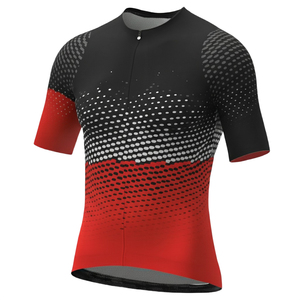 <b>Cycling</b> Jerseys Men's Short Sleeve Custom Logo Front Heat-Transfer Printed Active Stretch Quick Dry Breathable Spandex/Polyester - Product Image 2