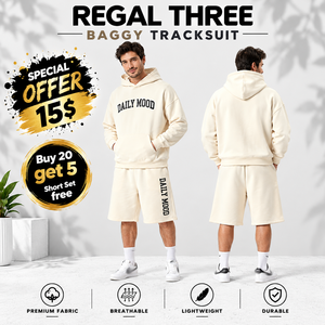 Men's Oversize Printed Hoodie Sweat <b>Shorts</b> Set 100% Cotton Loose Fit Heavyweight Sweat <b>Shorts</b> Set Baggy <b>Fleece</b> <b>Shorts</b> Tracksuit - Product Image 1