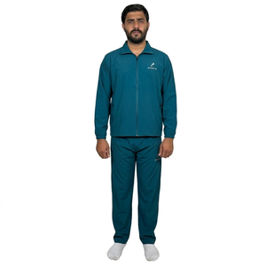 ชุดวอร์มลำลองแขนยาว ชุดออกกำลังกาย เสื้อสเวตเชิ้ต ชุดแจ็คเก็ตและกางเกงขายาว ชุดกีฬา 2 ชิ้น ชุดวอร์มทรงเข้ารูป - Product Image 1