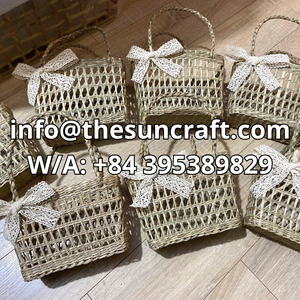 2026 Straw <b>Wicker</b> Handbags Straw Handbags For Women Straw Woven Handbag Womens Straw Handbags Bow Detail Summer Tote <b>Bag</b> - Product Image 3