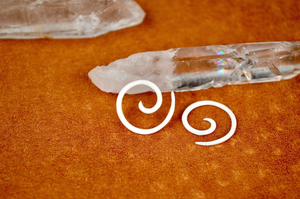 Artisan Handmade Bone <b>Earrings</b> Natural Tribal Look - Product Image 4