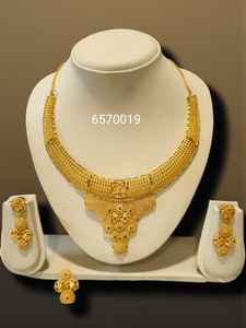 AWAIS HOUSE Conjunto de Collar y Pulsera de Latón Chapado en Oro con Diamantes para Mujer, Diseño Infinito, Engaste de Garra, Estilo Hip Hop, Fiesta de Compromiso - Product Image 6