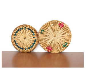 Rattan Trivets Pot Placemat <b>Christmas</b> Kitchen <b>Table</b> Cooking Pot 2 Pieces Rattan Trivet Holder - Product Image 1