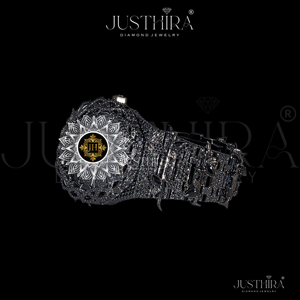 Reloj de Cuarzo para Hombre de Lujo, Estilo Antiguo, con Diamantes Negros Helados, Acero Inoxidable, Hip Hop, Premium, con Diamantes Moissanite VVS, Analógico - Product Image 3