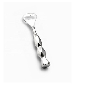 Handmade Stainless Steel Dining Set Bar <strong>Tool</strong> with Royal Design Silver Polished Geometric Handle <strong>Opener</strong> <strong>Made</strong> of Metal - Product Image 1