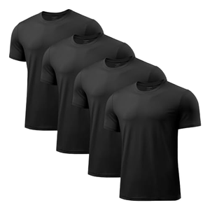 Camiseta Deportiva Personalizada para Hombre, para Gimnasio, Fitness, Entrenamiento, Atlética, Transpirable, de Secado Rápido, que Absorbe la Humedad, Ligera - Product Image 2