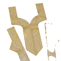 Nouveauté : Applique en dentelle brodée florale à paillettes, couleur personnalisée, soluble dans l'eau, à coudre sur vêtements, chapeaux et colliers