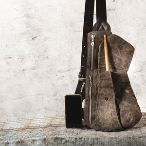 Sac bandoulière en cuir et toile de qualité supérieure, sac de voyage, sac de randonnée, sac messager, vente en gros, mode, fermeture éclair étanche LCSB-0022 - Product Image 5