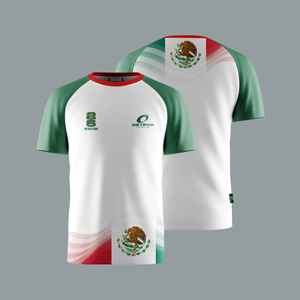 เสื้อแฟนฟุตบอลทีมชาติแคนาดาสำหรับการแข่งขันชิงแชมป์โลกปี 2026 แบบยูนิเซ็กซ์ พรีเมียม OEM รับผลิตตามแบบที่ต้องการ ตัวเลือกด้านหน้า ผลิตจากโพลีเอสเตอร์ 100% แห้งเร็ว - Product Image 2