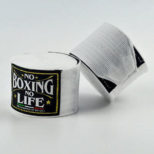 ผ้าพันมือฝ้ายสีน้ำเงินคุณภาพใหม่ ไม่มีคุณสมบัติแบบ Boxing No Life สำหรับการฝึกซ้อมมวย ช่วยพยุงข้อมืออย่างสบายสำหรับผู้ใหญ่ - Product Image 3