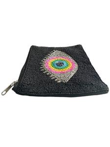 Latest design Best quality Embroidery <b>seed</b> beads handmade coin purse pouch luxury pouch trendy handmade pouch artisan embroidery - Product Image 3