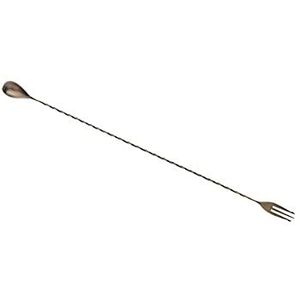 Cuchara mezcladora de acero inoxidable, elegante agitador de cócteles con mango largo, herramienta para barman, preparación de bebidas, accesorios para bar y restaurante - Product Image 5