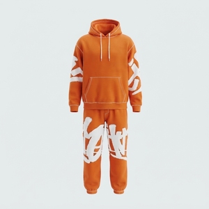 Conjunto Deportivo de Moda Premium a Prueba de Viento para Unisex, Logotipo Personalizado, Alta Calidad, Nueva Llegada, Ropa de Invierno con Estampado de Letras - Product Image 4