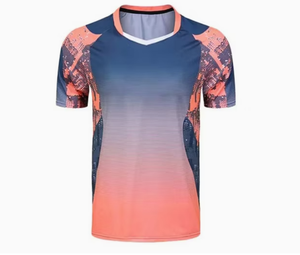 Uniforme de Tenis Personalizado para Hombre, Transpirable, 100% Poliéster, con Mangas Cortas para Todas las Temporadas, con Logotipo Impreso - Product Image 3