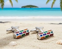 Mancuernillas de Latón Personalizadas de Lujo para Hombre |   Joyería para Puños de Camisa, Regalos de Boda y Artículos de Negocio al por Mayor