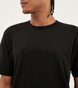 Camiseta Casual de Manga Corta para Hombre, Corte Holgado, Diseño Liso y Lavado, Ideal para el Verano y el Trabajo - Product Image 4