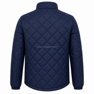 Chaqueta de invierno informal para hombre, ligera, acolchada, con aislamiento, para exteriores, cálida, con cierre, personalizada, OEM, al por mayor - Product Image 2