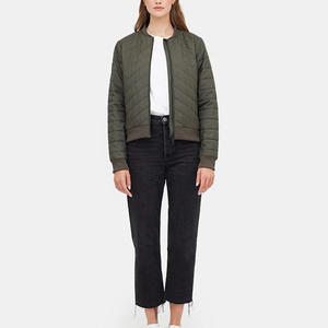 Modern Design <b>Women</b> Bomber <b>Jacket</b> Customizable Quilted Zip Outerwear Fashion Apparel For Branding Support And Wholesale - Product Image 5