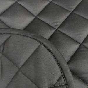 Tapis de selle en tissu sergé matelassé losanges, amortissant les chocs, pour l'équitation et l'entraînement - Product Image 3