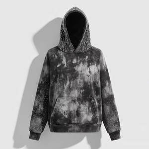 Sudaderas Cómodas de Invierno para Mujer, con Pedrería, Tejidas, Lavado Ácido, 100% Algodón Suave, Ligeras, para Uso Diario Informal - Product Image 1