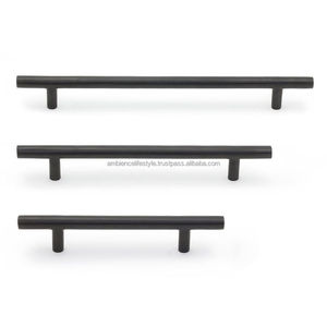 Poignée de tirage en métal architectural conçue pour les meubles, armoires, tiroirs et portes haut de gamme, offrant une valeur esthétique premium. - Product Image 2