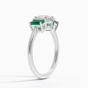 Anillo BOJ 0137 de Corte Redondo, Plata 925, Anillo Solitario de Lujo con Engaste de Garras Rhiannon, Diamante de 2ct, Color D, VVS1, Moissanita GRA, en Oferta - Product Image 2