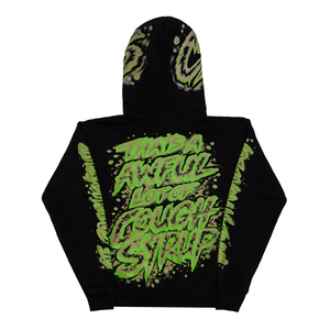 Vêtements pour hommes : Sweat à capuche de marque de créateur 'THAT'S a AWFUL LOT of COUGH SYRUP' pour hommes, en coton de luxe de qualité supérieure, épais, style streetwear - Product Image 6