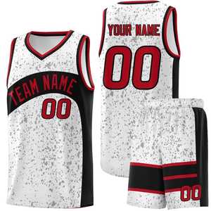 Conjunto de Camiseta y Pantalones Cortos de Baloncesto Personalizados con Nombre, Número y Logotipo, Ropa Deportiva Ligera y Transpirable - Product Image 1