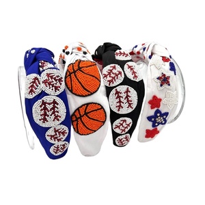 Luxury Handmade <b>Hair</b> <b>Band</b> With Beautiful Beaded Embroidery Multicolor Fancy Trendy Customizing New Design For Women Girl Fashion - Product Image 4