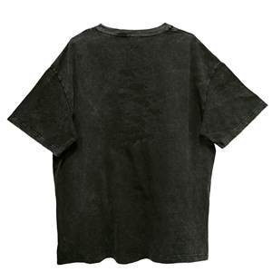 Oversized Black <b>T</b>-<b>Shirt</b> With Skeleton Hands And Rose Print Short Sleeve O-Neck <b>Gothic</b> Men's Jersey Cotton <b>T</b>-<b>Shirt</b> - Product Image 3