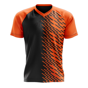 Chemises en jersey à col en V pour hommes en gros - Logo, nom et numéro personnalisables, respirantes, écologiques, séchage rapide, impression numérique, design vierge - Product Image 5