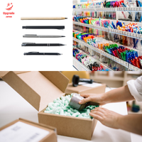 Stylos à bille personnalisés japonais pour l'école/le bureau Stylos en vrac en gros de haute qualité Diverses largeurs d'écriture Encre de luxe