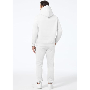 Mens Cotton Athletic Tracksuit Outfit <b>Set</b> Jogger Pants Hooded Sweatshirt Daily Comfort Wear Style - Product Image 2