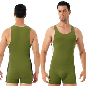 Camiseta Deportiva sin Mangas para Hombre, de Secado Rápido, Ligera, Elástica, para Gimnasio, Fitness, Lucha Libre, Culturismo, Casual, Ajustada - Product Image 1
