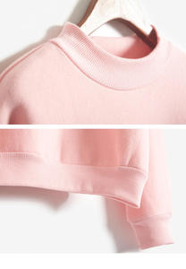 Customized Womens Luxury Streetwear Oversized Embroidered <b>Jumper</b> Sweatshirts Crewneck Couple Hoodie - Product Image 5