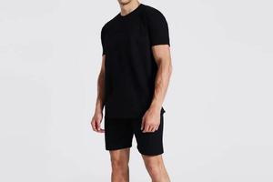 Conjunto de camiseta y pantalones cortos a juego para hombre |   Ropa Deportiva para Gimnasio |   Fabricante de Ropa al por Mayor OEM - Product Image 4