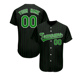 Maillot de baseball réversible pour homme adulte, 100 % polyester, durable, respirant, manches courtes, logo personnalisé sur le devant, couleurs personnalisables - Product Image 3