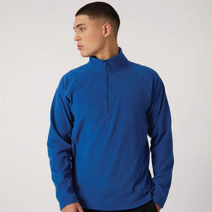 New 2026 100% Cotton Knitted Quarter Zip Sweatshirts Suitable Design Stand Collar Regular Sleeve Loose Fit Men's Wear Sweatshirt - Product Image 2