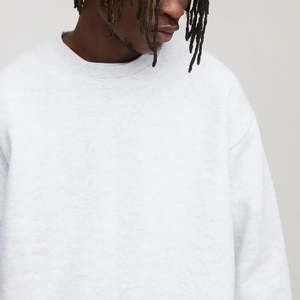 Sweat-shirt à capuche uni unisexe, style hip-hop, surdimensionné, tendance, sweat-shirt pour homme - Product Image 3