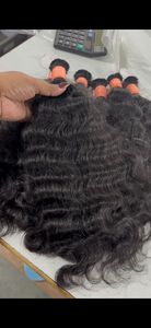 Extensiones de Cabello Humano Ondulado y Liso Natural Sin Procesar, Ligeras y Ecológicas en Paquete a Granel - Product Image 4