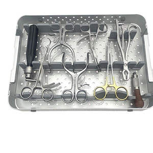 Kit d'instruments chirurgicaux pour plaques orthopédiques à verrouillage en acier inoxydable pour la chirurgie osseuse des petits animaux, outils de traumatologie vétérinaire par Dentavex - Product Image 3