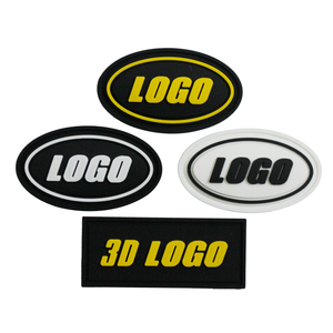 Patch en PVC Caoutchouc Imprimé 3D en Relief, Logo Personnalisable à Coudre, Léger pour Vêtements, Sacs, Casquettes et Accessoires - Product Image 4