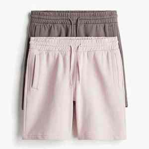 Pantalones Cortos Deportivos Personalizados con Cordón Largo, de Felpa Francesa de 180g, de Nylon Ecológico, Cintura Media, para Entrenamiento y Gimnasio - Product Image 3