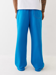 Pantalon de jogging personnalisé avec logo, imprimé, uni, marron, cargo, pour homme, pantalon de survêtement vierge, blanc, en molleton, pour homme - Product Image 2