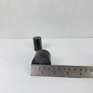 Direct inde écologique véritable rouleau d'os naturel noir artisanat sculpté à la main amour Style timbre couteau poignée cylindre - Product Image 5